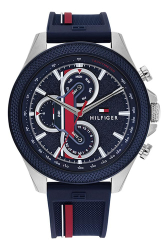 Reloj Tommy Hilfiger Hombre Silicona 1792083 Clark