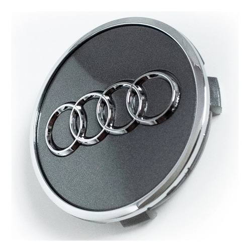 Centro Llanta Para Audi A7 A8 61mm Gris 4m0601170 Original