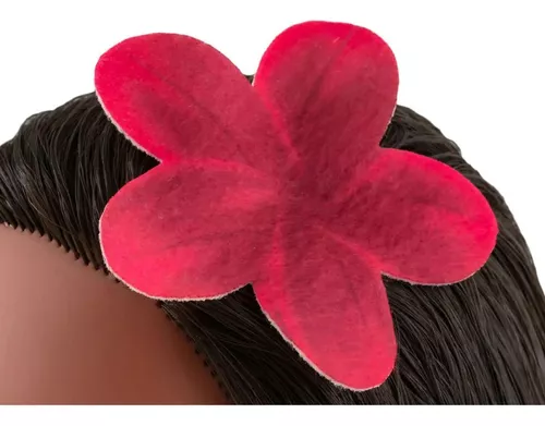 Boneca Busto Da Moana C/ Acessórios Disney Infantil Penteado - Dupari