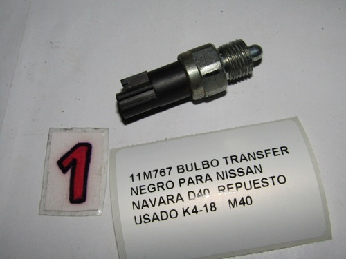 Bulbo Transfer Negro Para Nissan Navara D40
