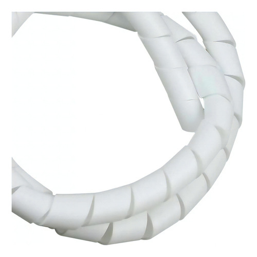 Organizador Fios E Cabos Espiral Spiraduto 3/4 Branco 5mts