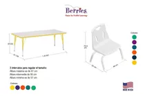 Comprar Mesa (1) Escritorio Rectangular + (4) Sillas