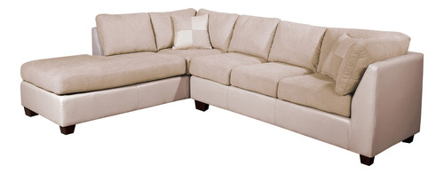 Sofá Seccional Padua Izquierdo Pu / Velvet Latam Home