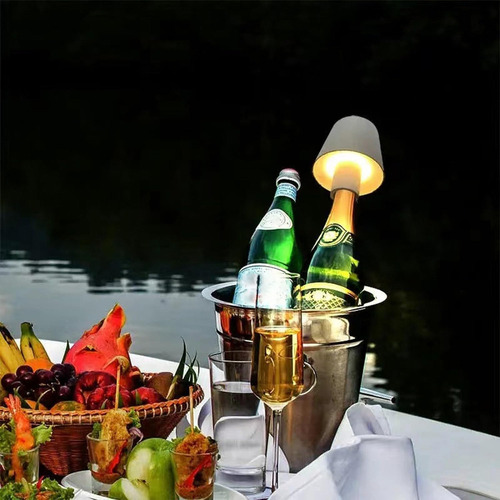 Lámpara Led Para Botella De Vino,lámpara Botella Inalámbrica