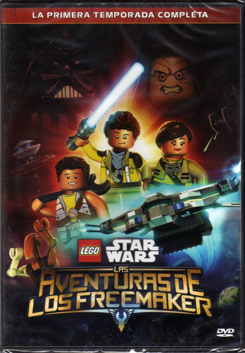 Lego Star Wars Temp 1 Completa / Dvd Doble Orig Nvo Sellado