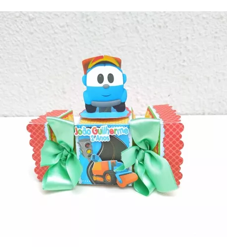 Kit Decoração Aniversário Personalizado com NOME e IDADE Léo o Caminhão -  Decoração Infantil!