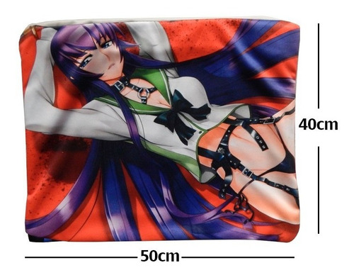 Imagen 2 de 2 de Highschool Of The Dead Funda De Almohada Saeko De 40 X 50cm