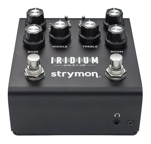 Pedal de Efeito Strymon Iridium Preto Pedal de Efeito Strymon Iridium Preto