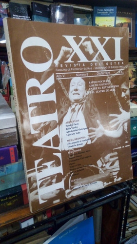 Revista Teatro Xxi Del Getea Uba Numero 8 Otoño 1999