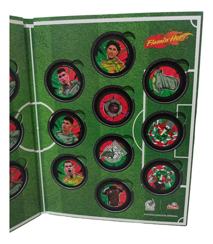 Álbum Coleccionador De Tazos Sabritas Selección Mexicana (Usado)
