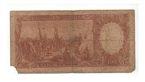 2 Billetes De $100 1966 1967 Bot. 2075 Y 2080 (Usado)
