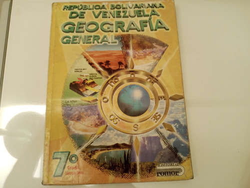 Libro Geografía General 1er Año Jose Vargas Ponce (Usado)