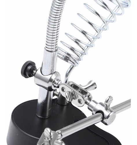 . Lupa, Lámpara, Soporte For Soldar, Luz Ajustable