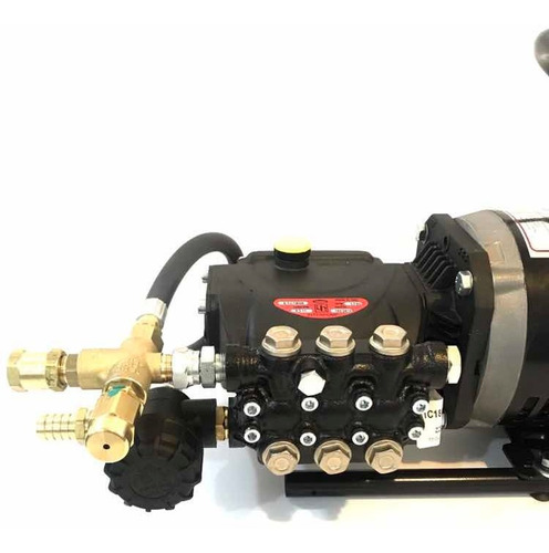 Imagen 5 de 9 de Hidrolavadora Industrial 2hp 220v 1800psi Para Autolavado Bifásica