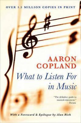Libro What To Listen For In Music