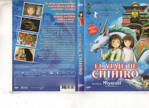 El Viaje De Chihiro (2001) - Dvd Original - Mcbmi