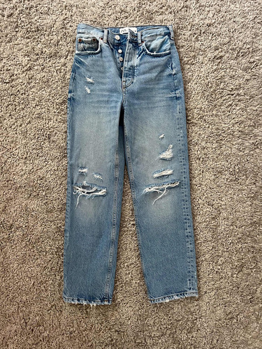 Pantalón Zara Un Uso Talla 32 Jeans