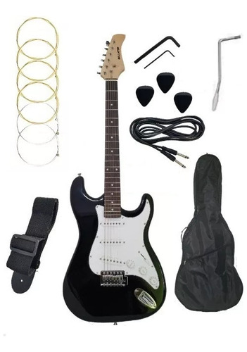 Guitarra Electrica 6 Cuerdas 3 Pastillas Con Accesorios 3901