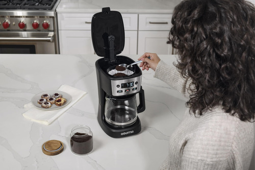 Cafetera De Goteo Programable Digital De 12 Tazas Gourmia