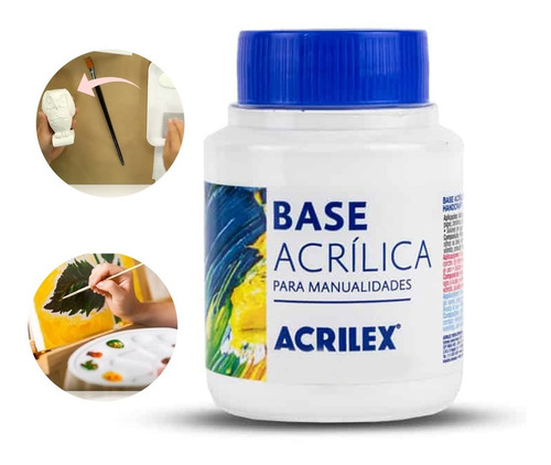 Base Acrílica Para Artesanato 250ml Atóxica - Acrilex