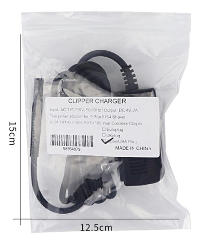 Reemplazo Del Del Adaptador De Ca Para Wahl 5-star 8164 8591