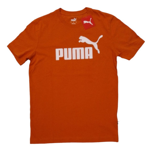 Camiseta Hombre Puma Naranja