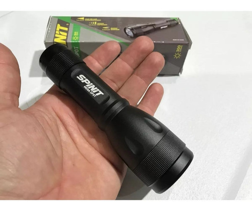Imagen 3 de 7 de Linterna Spinit Mega Spot Led 300 Lumens De Mano Pila 3aaa Aluminio Muy Potente Resistente Al Agua