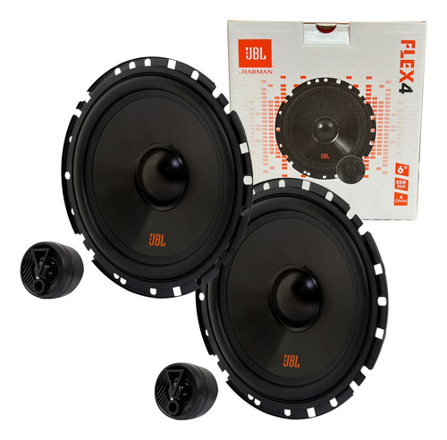 Kit 2 Vias 6 Pol Jbl Flex 4 62vfx55 110w Rms