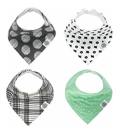 Baberos Bandana Babys Parker 4 Pack