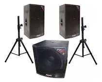 Comprar Sistema Audio Pa Activo Apogee 2x 15 A15 Subwoofer 18 A18