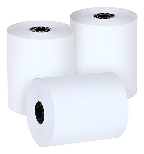 10 Rollos Papel Térmico Nextep 80x70 Blanco Impresora 80mm T Blanco