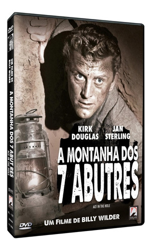 A Montanha Dos 7 Abutres - Dvd - Kirk Douglas - Billy Wilder