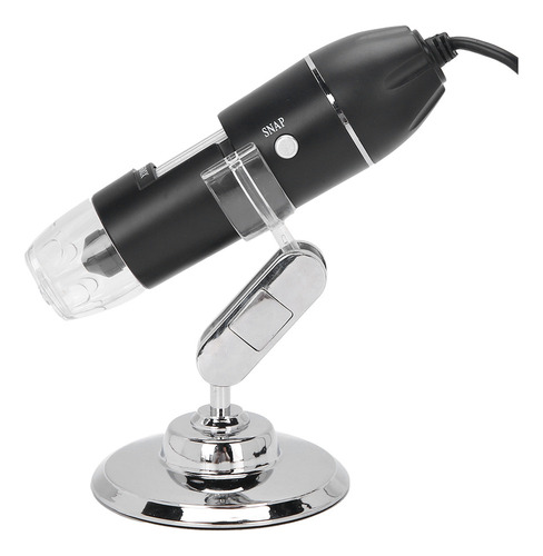 Microscópio 8led 1600x Usb Digital Ajustável Portátil