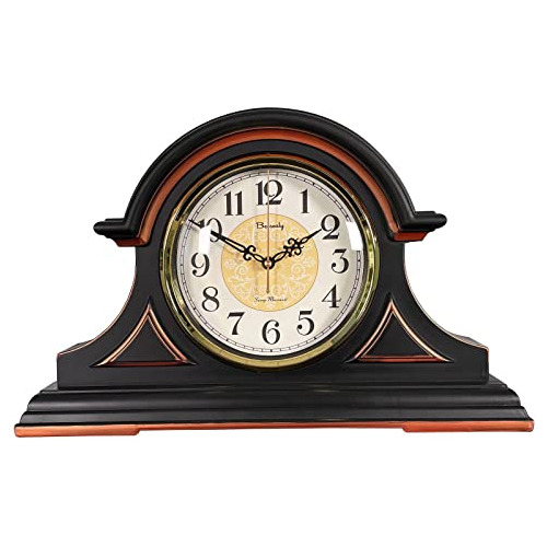 Reloj De Chimenea, Reloj De Mesa Retro, 12 Pulgadas, Si...