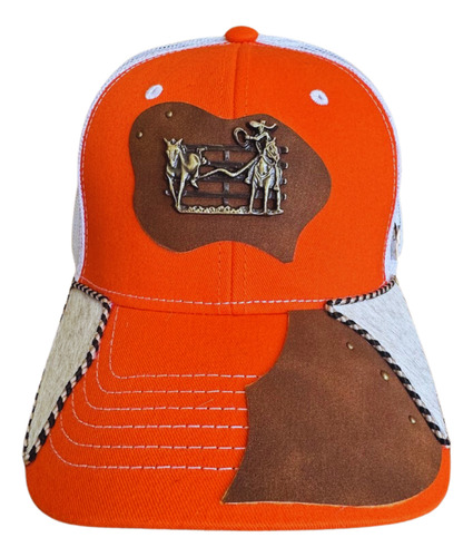 Gorra Vaquera Con Pelo Res Natural Pin Charro