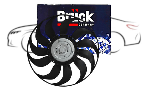Rodete Auxiliar Motoventilador Jetta A3 1996 1997 1998 Bruck