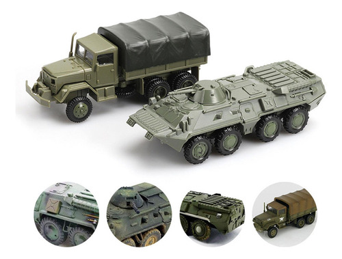 2x 1/72, Modelo De Montaje, Coche De Juguete, Modelo De