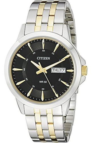 Citizen Reloj De Dos Tonos De Acero Inoxidable Para Hombres