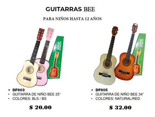 Guitarras Para Niños - Melodicas - Xilofonos - Alta Calidad