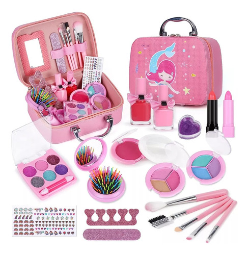 Juego De Maquillaje Set Belleza De Niñas Cosmeticos