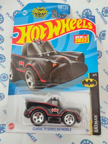 Hot Wheels Coleccion Batman Tooned Serie Tv Clasica Batimovi