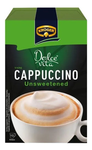 Cappuccino Dolce Vita Variedad 10 Sobres X15g Kruger Premium