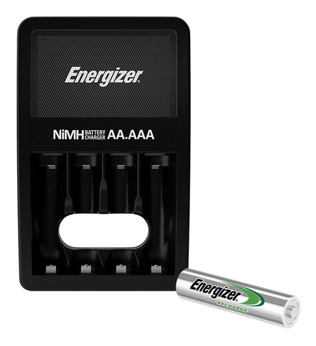 Imagen 4 de 6 de Cargador De Pilas Energizer Maxi + 4 Pilas Recargables Aaa