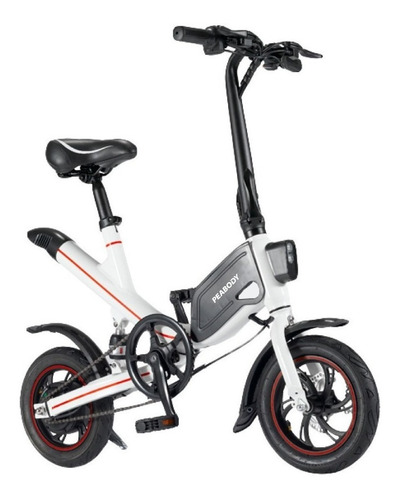 Bicicleta Eléctrica Peabody Aluminio 25 Km 250w 12 Pulgadas