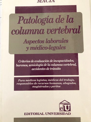 Patologia De La Columna Vertebral