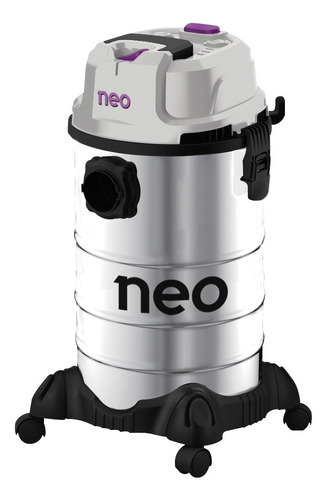 Aspiradora Industrial Neo 40 Litros 1400w Polvo Y Agua As940 Color Gris