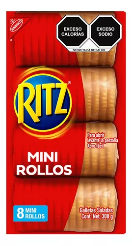 Ritz Galletas Saladas 18 pzas de 89 g