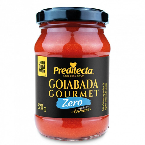 Imagem 1 de 3 de Goiabada Cremosa Zero Açúcar Vidro 220g Predilecta