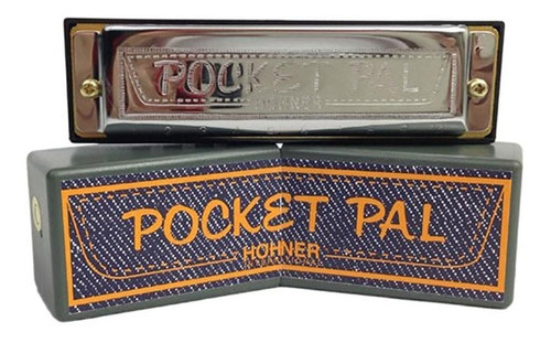 Armónica Hohner En C (do) Pocket Pal Con Estuche