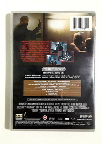 Dvd - O Quarto Do Pânico - Jodie Foster - Semi-novo!!!